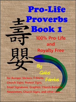 Products Pro-Life Proverbs Book 1